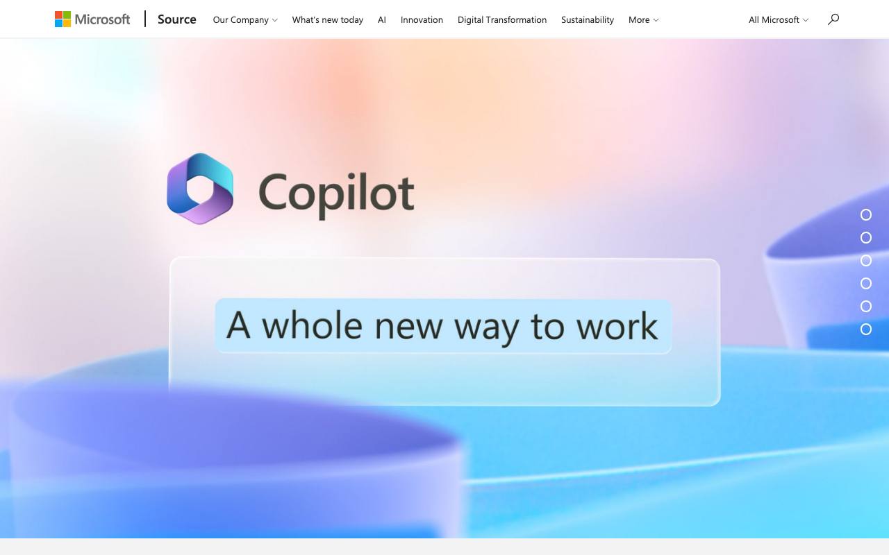 Microsoft 365 Copilot screenshot