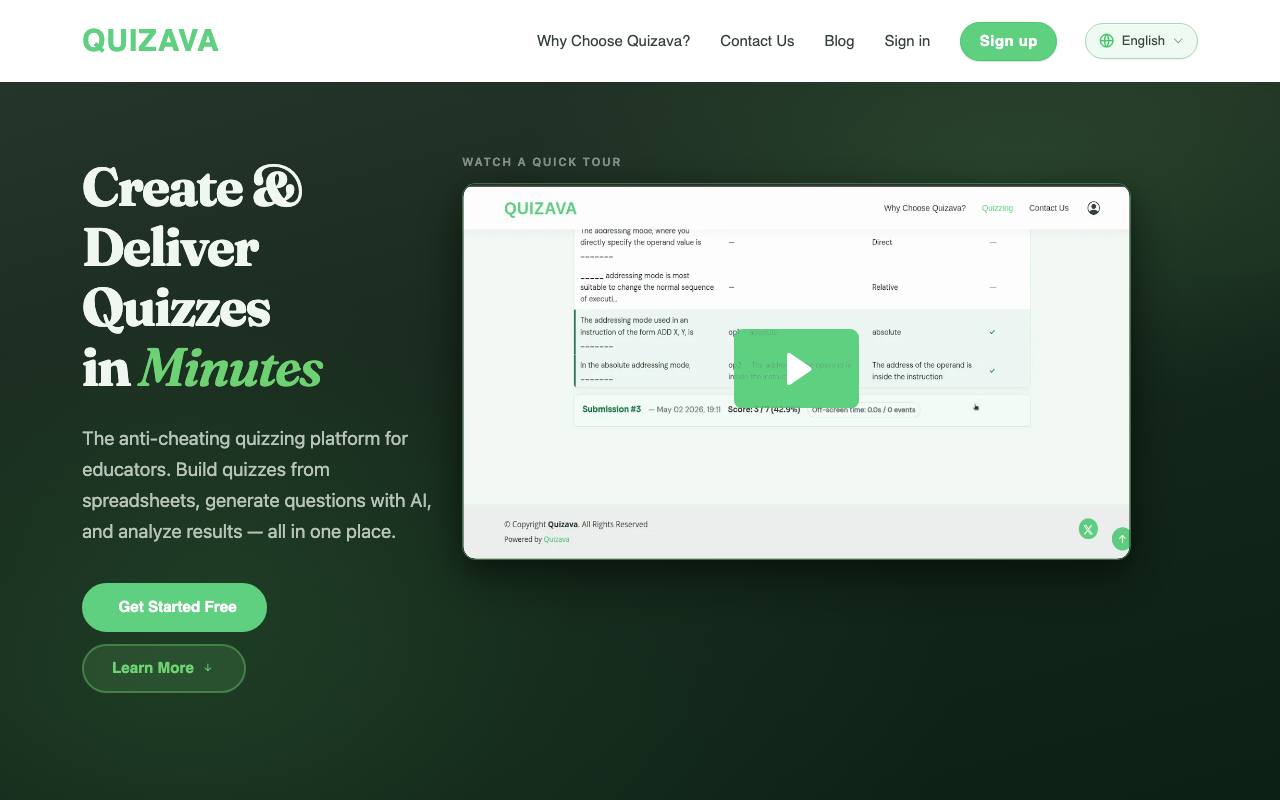 QuizGrowth screenshot