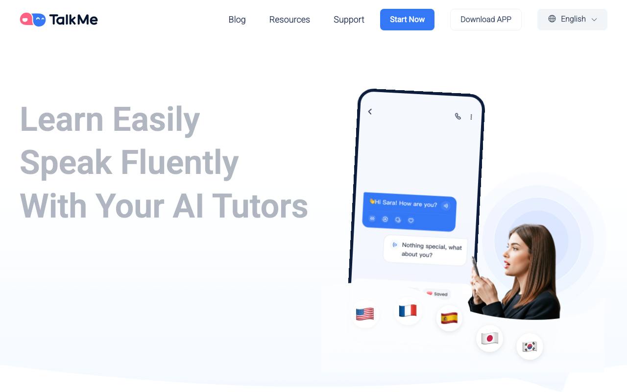 Talkme AI screenshot
