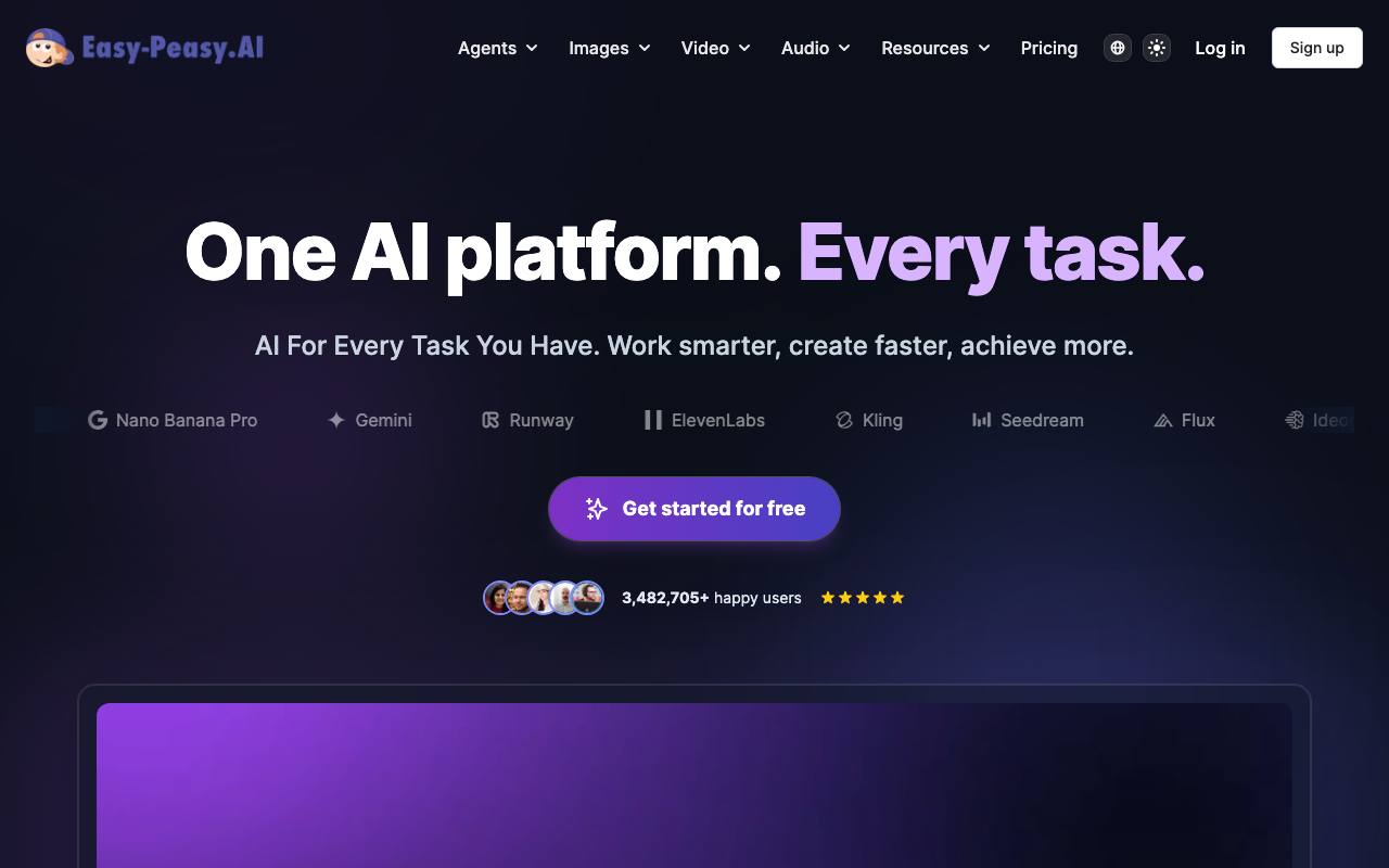 Easy-Peasy AI screenshot