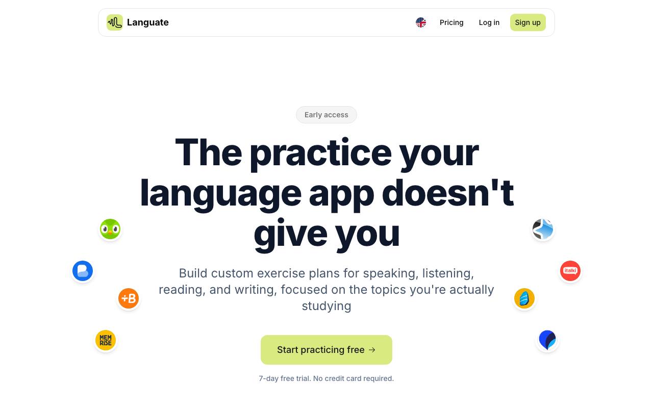 Languate screenshot