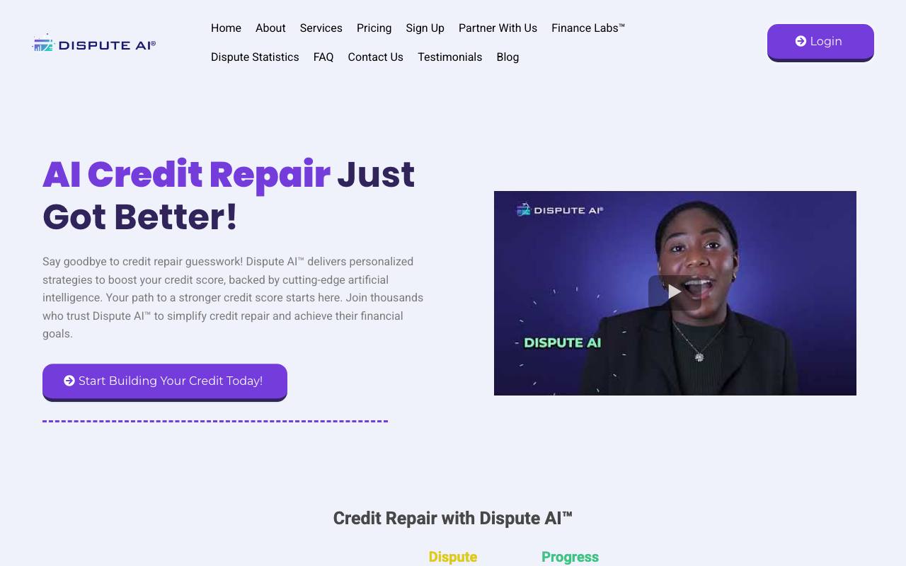 Dispute AI screenshot