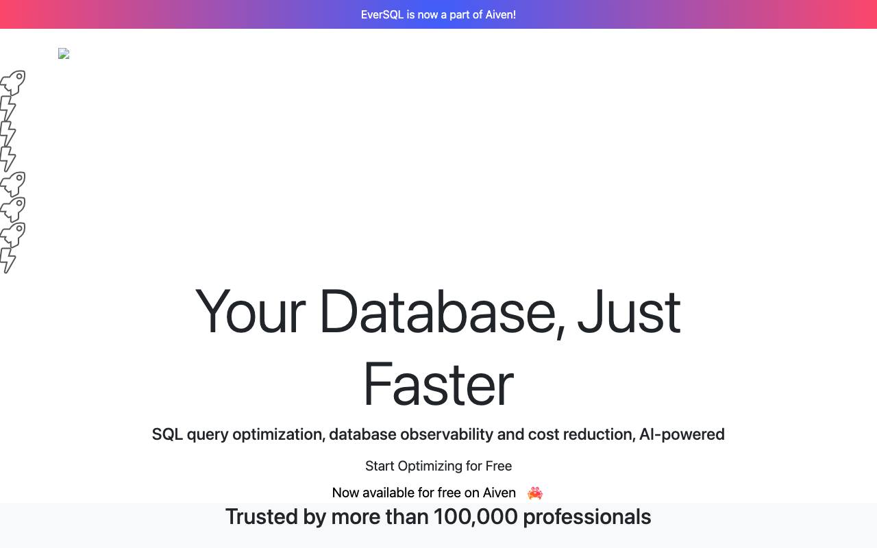 EverSQL screenshot