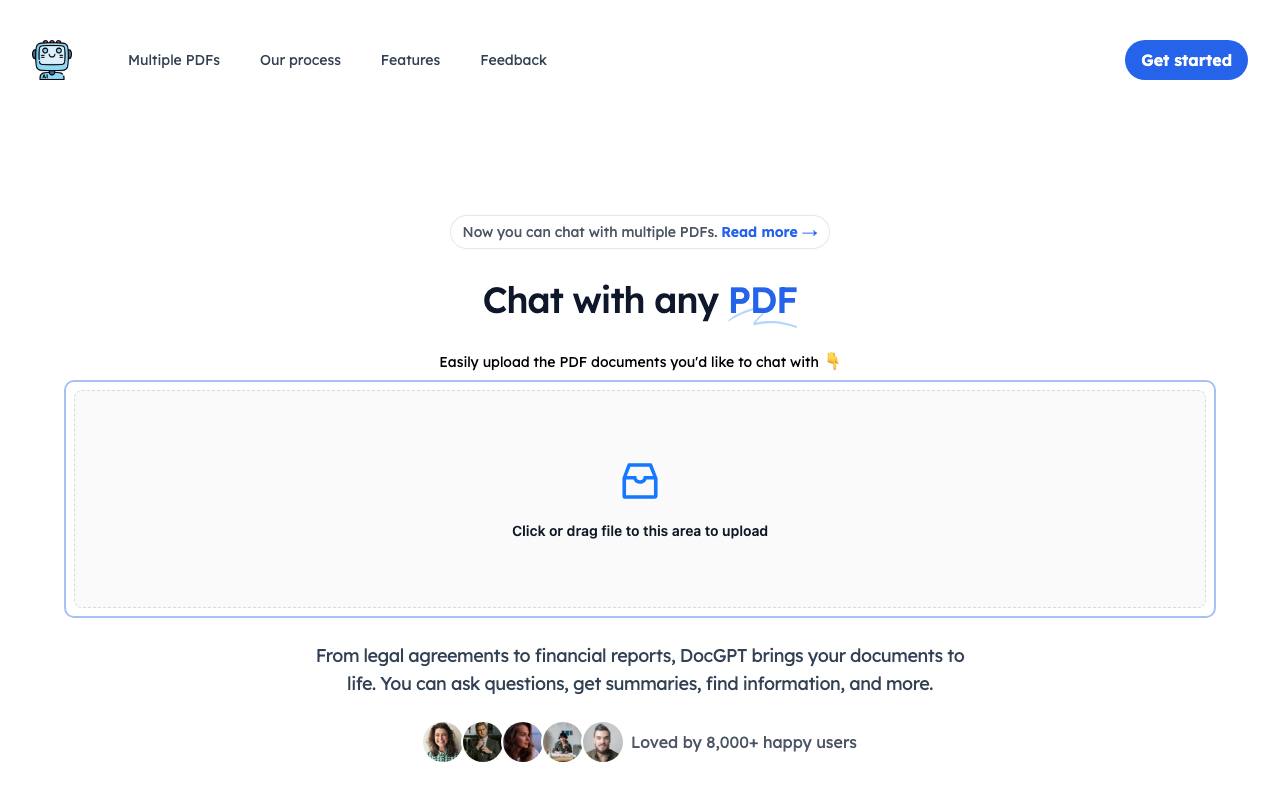 DocGPT screenshot