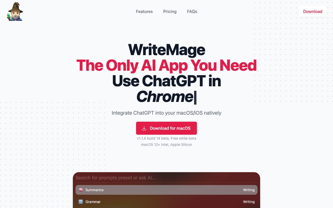 WriteMage screenshot