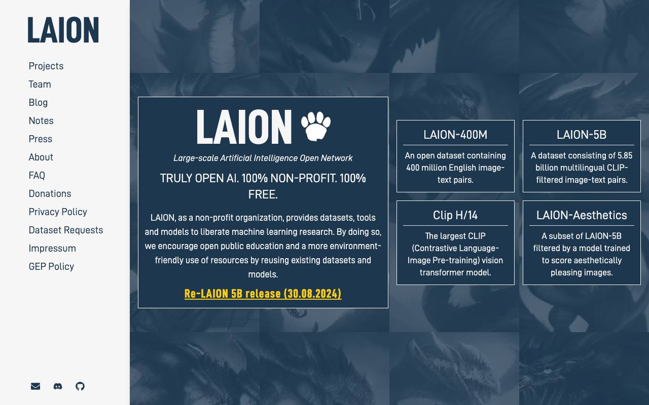 Laion screenshot