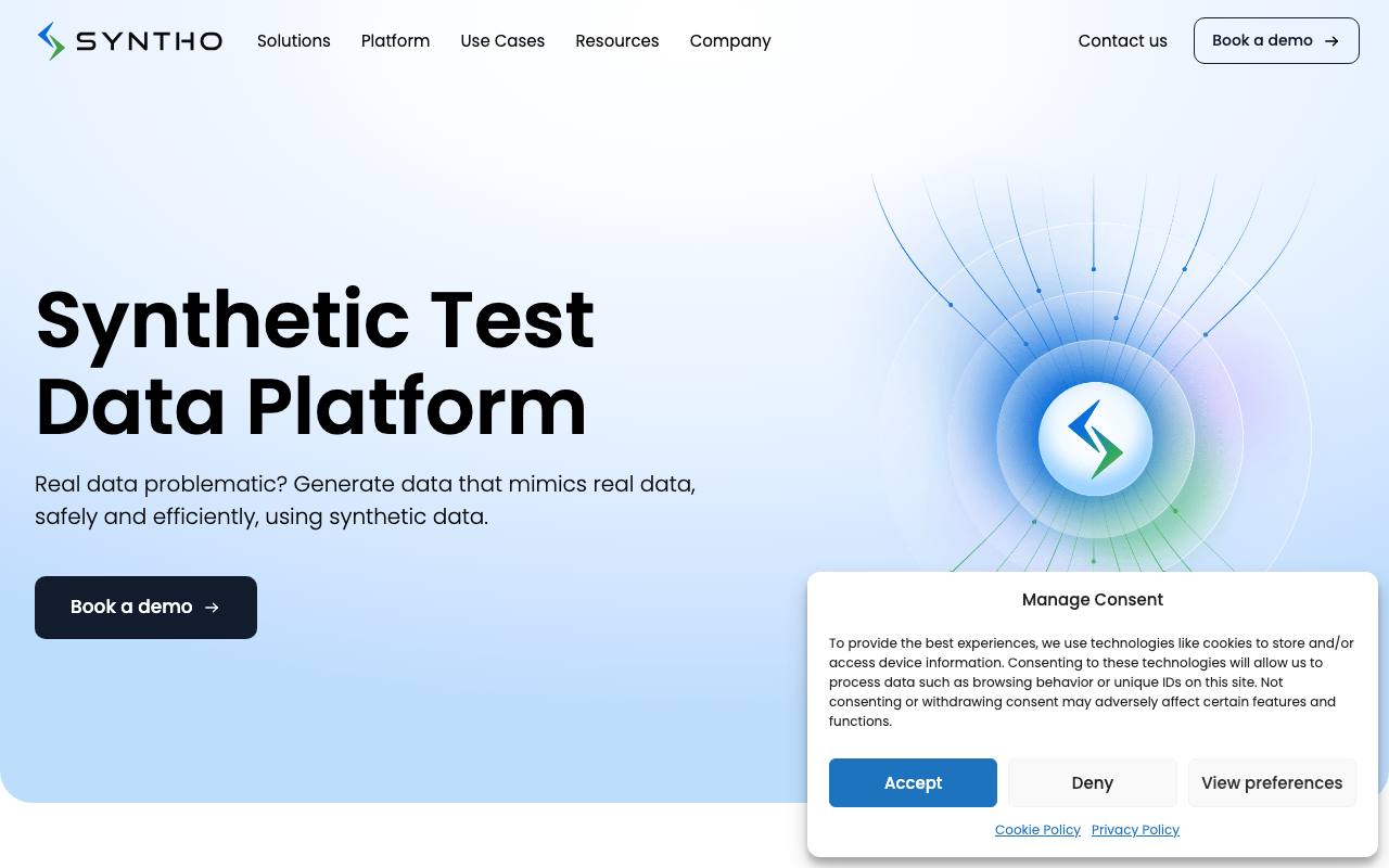 Syntho screenshot