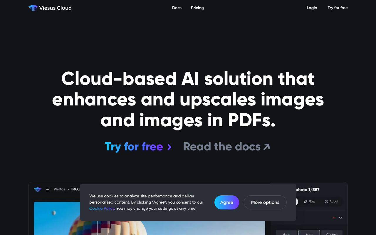 Viesus screenshot