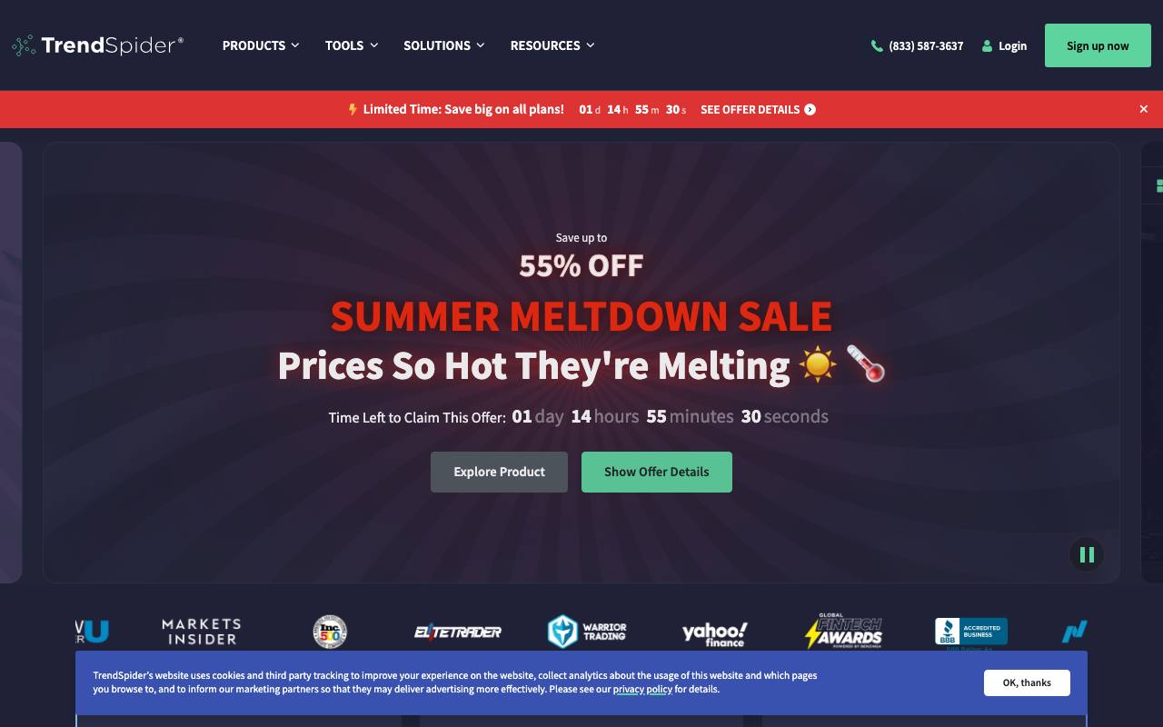 Trendspider screenshot