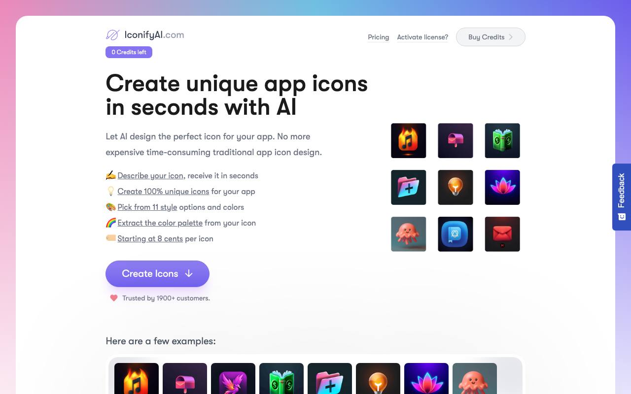 Iconify AI screenshot