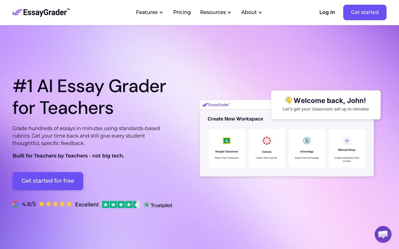 EssayGrader screenshot