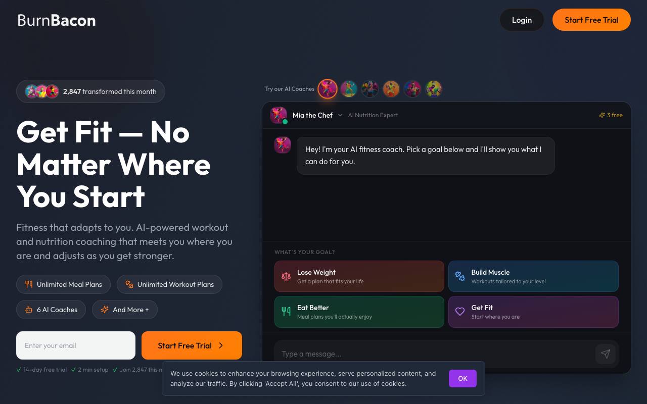 BurnBacon screenshot