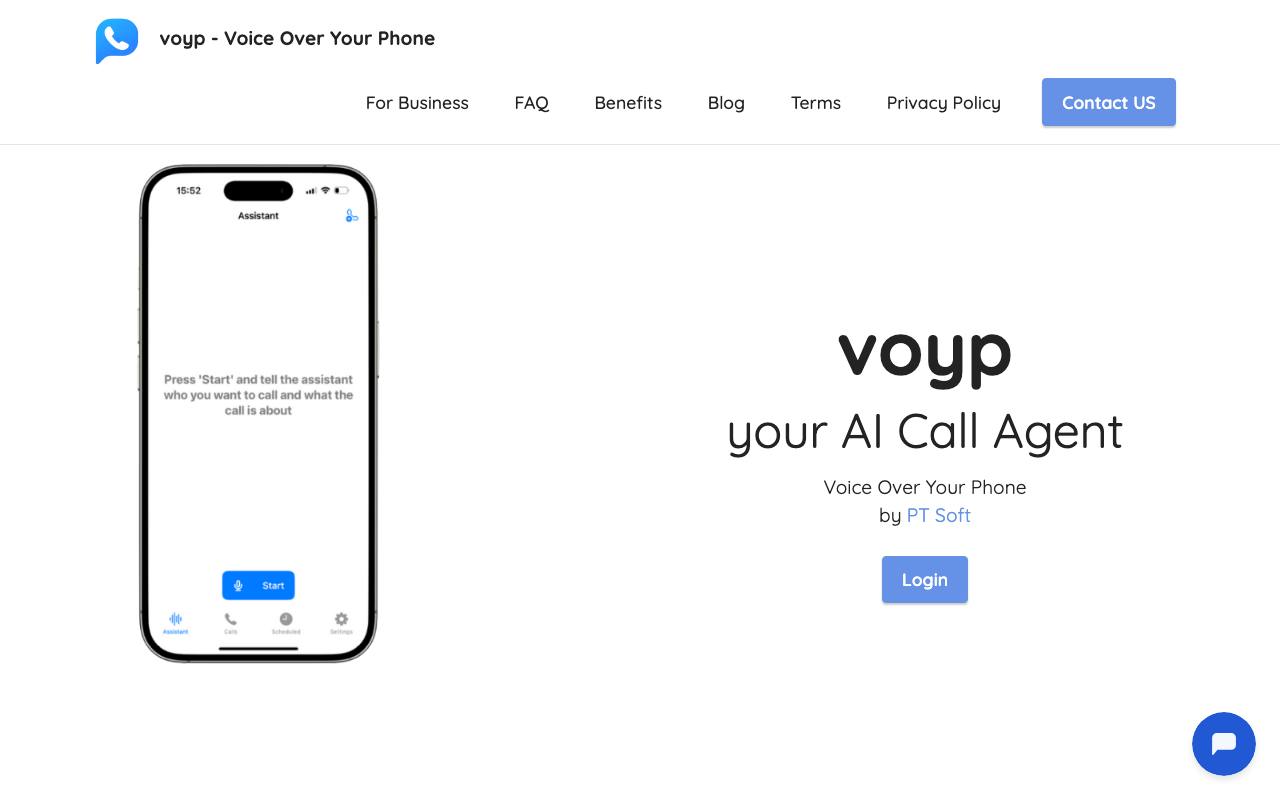 Voyp screenshot