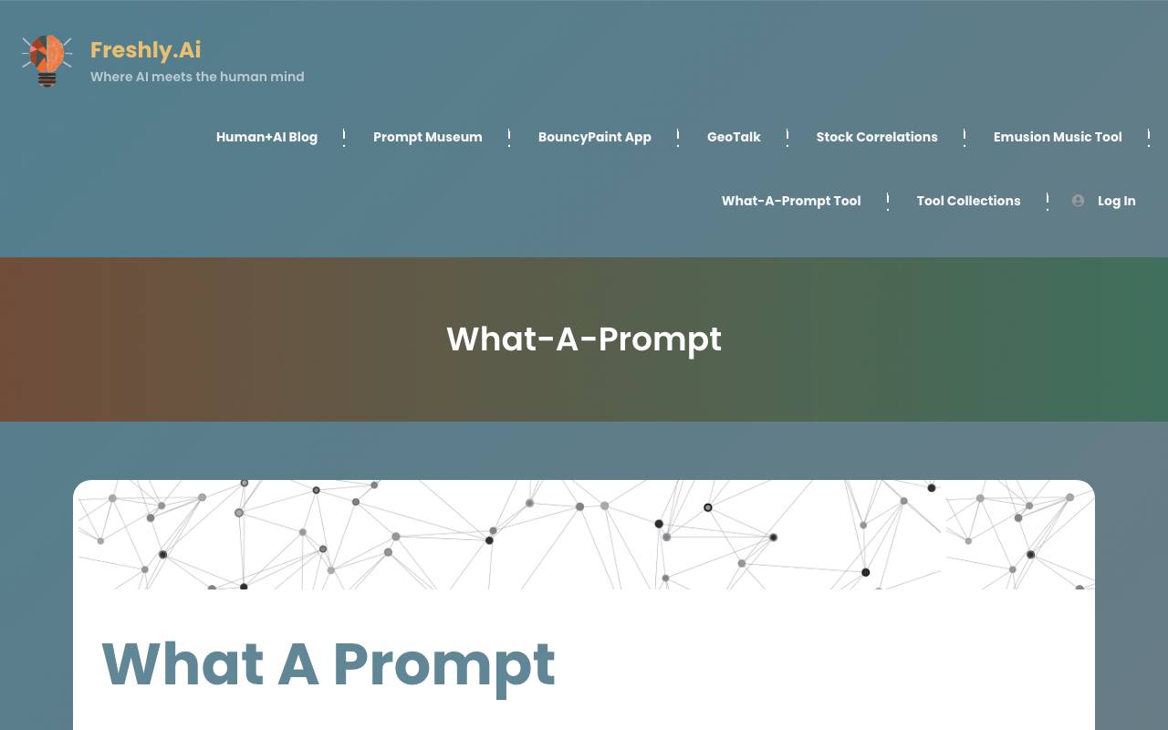 What-A-Prompt screenshot