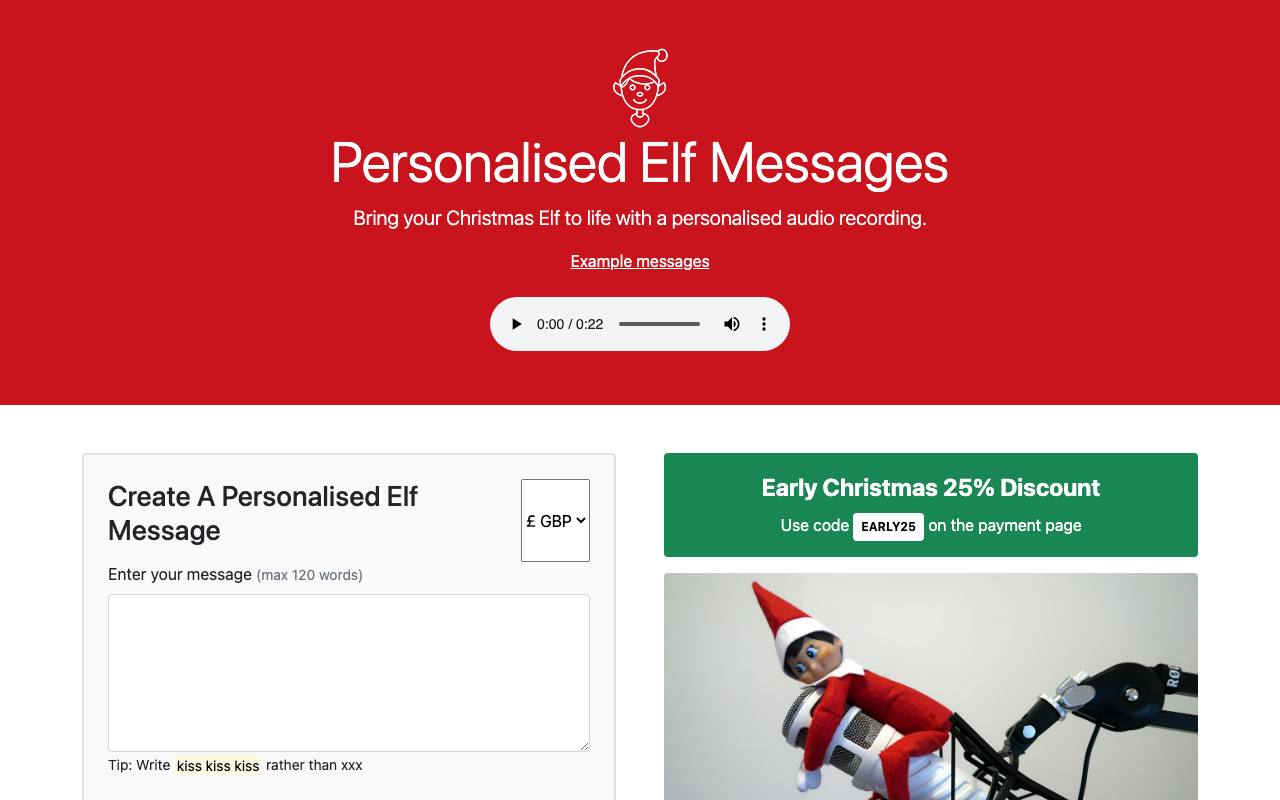 Elf Messages screenshot