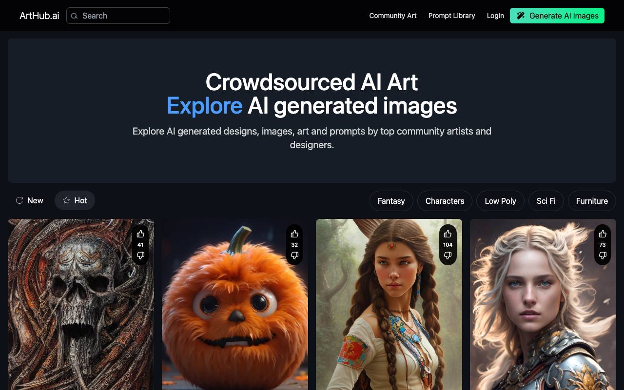 ArtHub screenshot