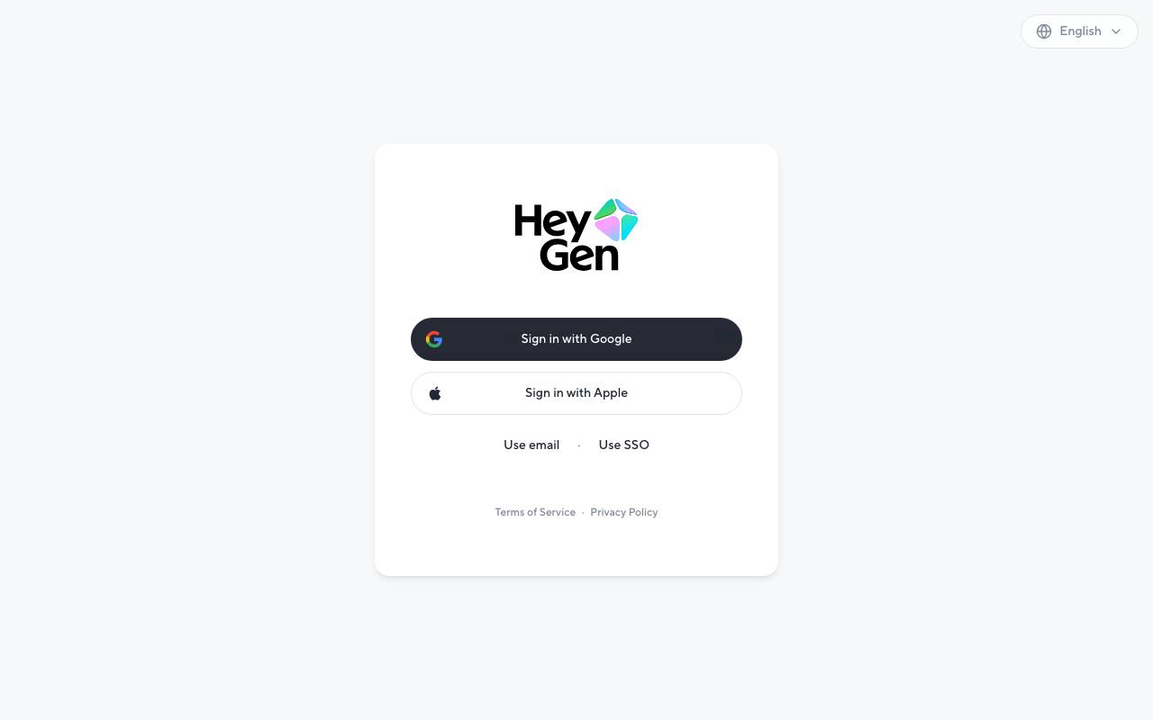 HeyGen screenshot