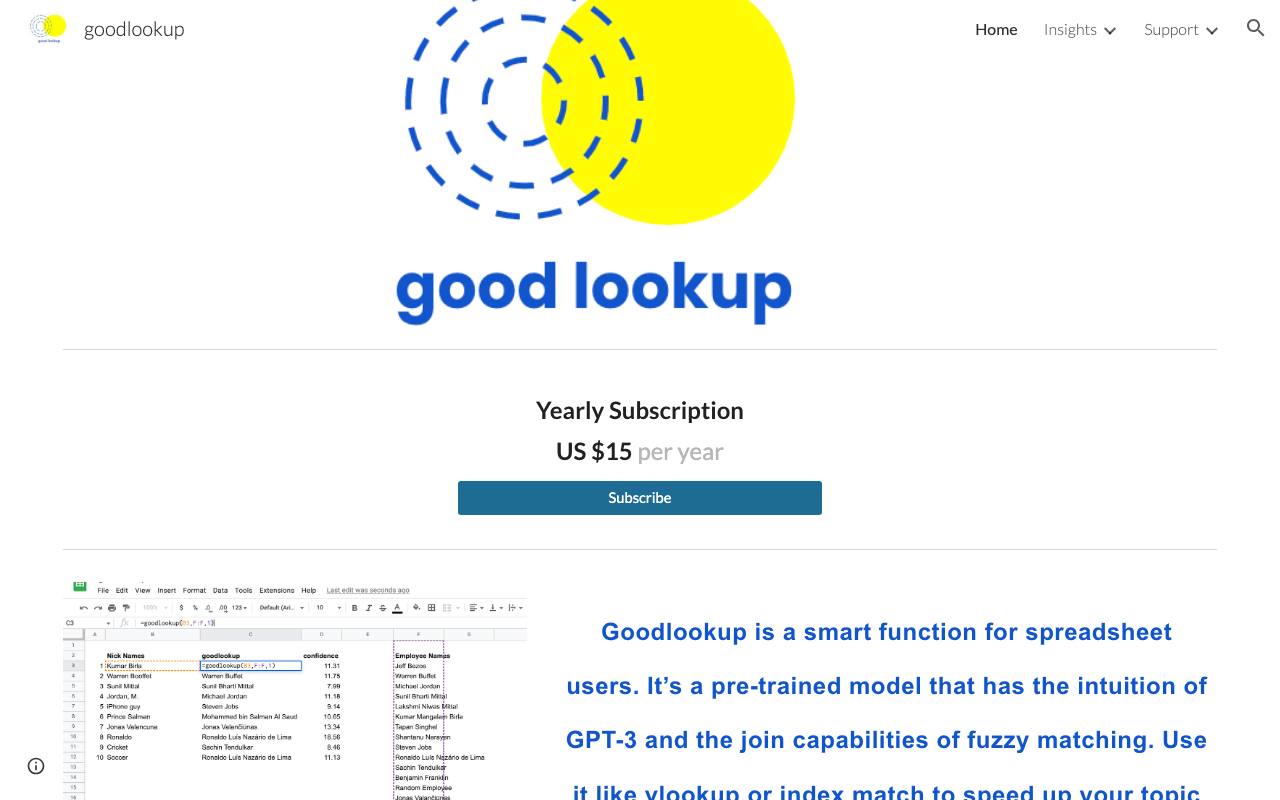 Goodlookup screenshot