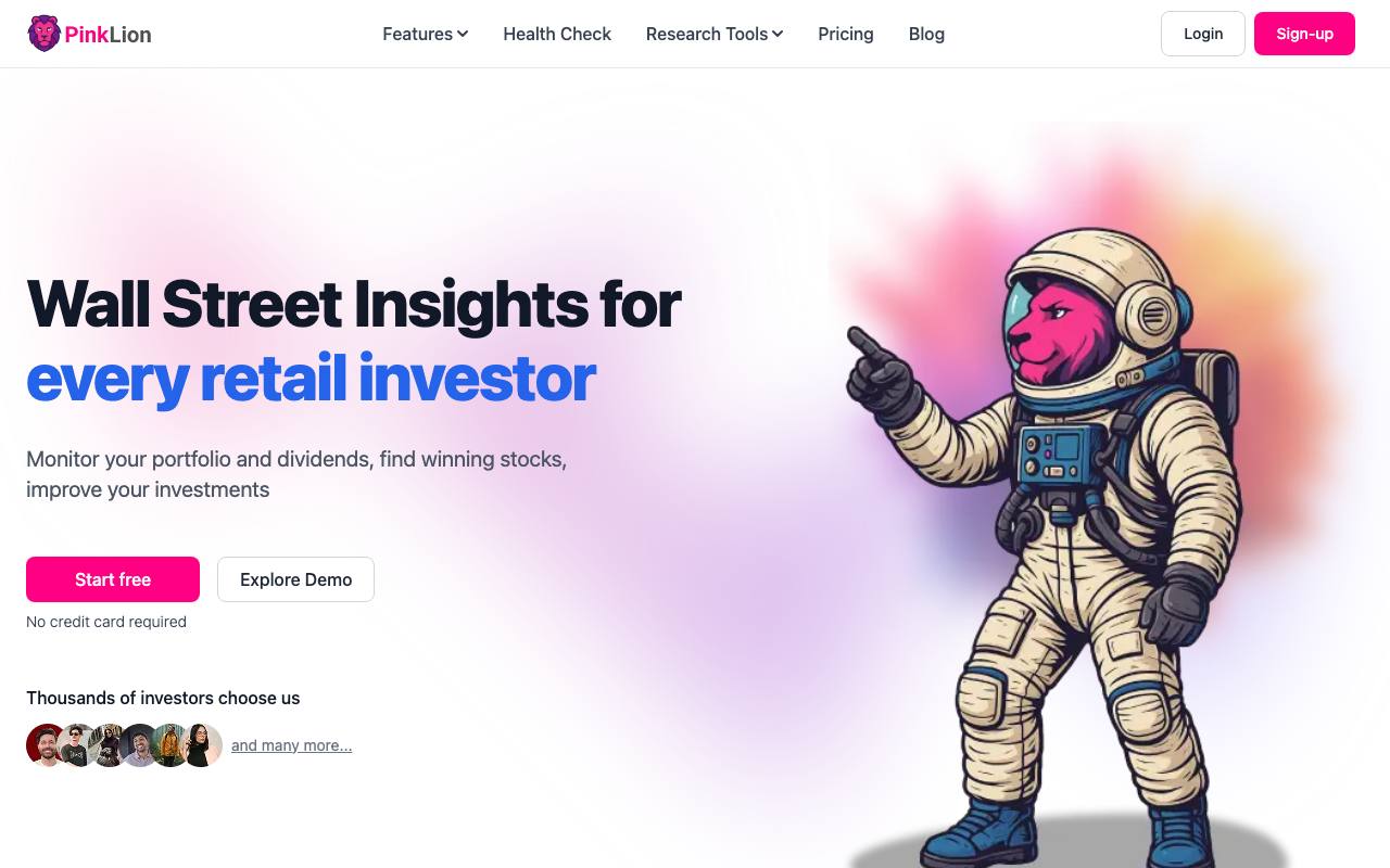 PinkLion screenshot