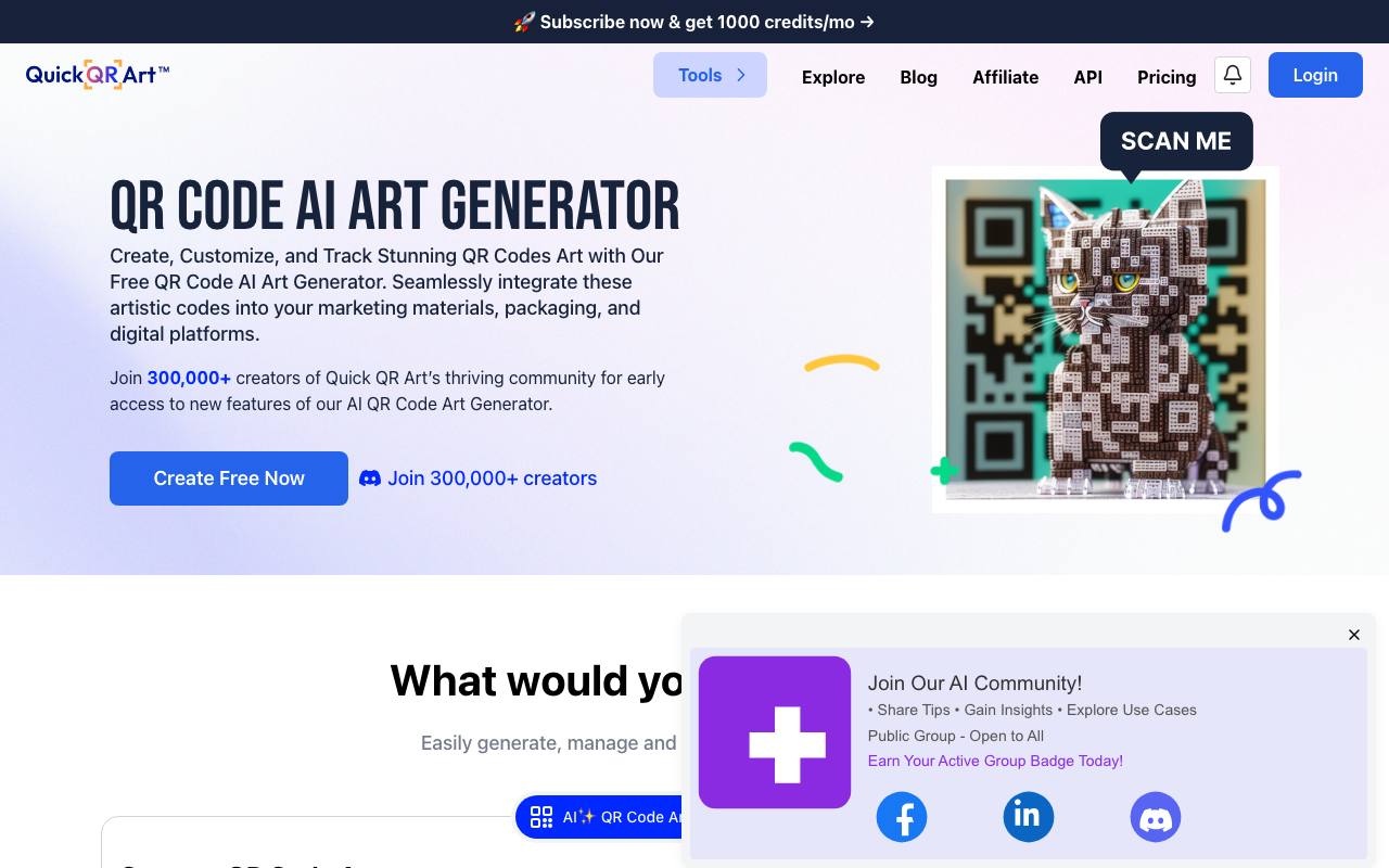 QuickQR Art screenshot