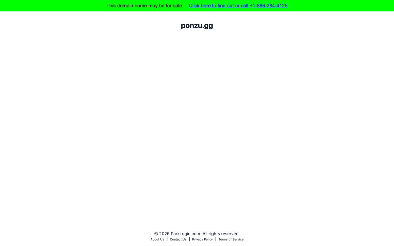 Ponzu screenshot