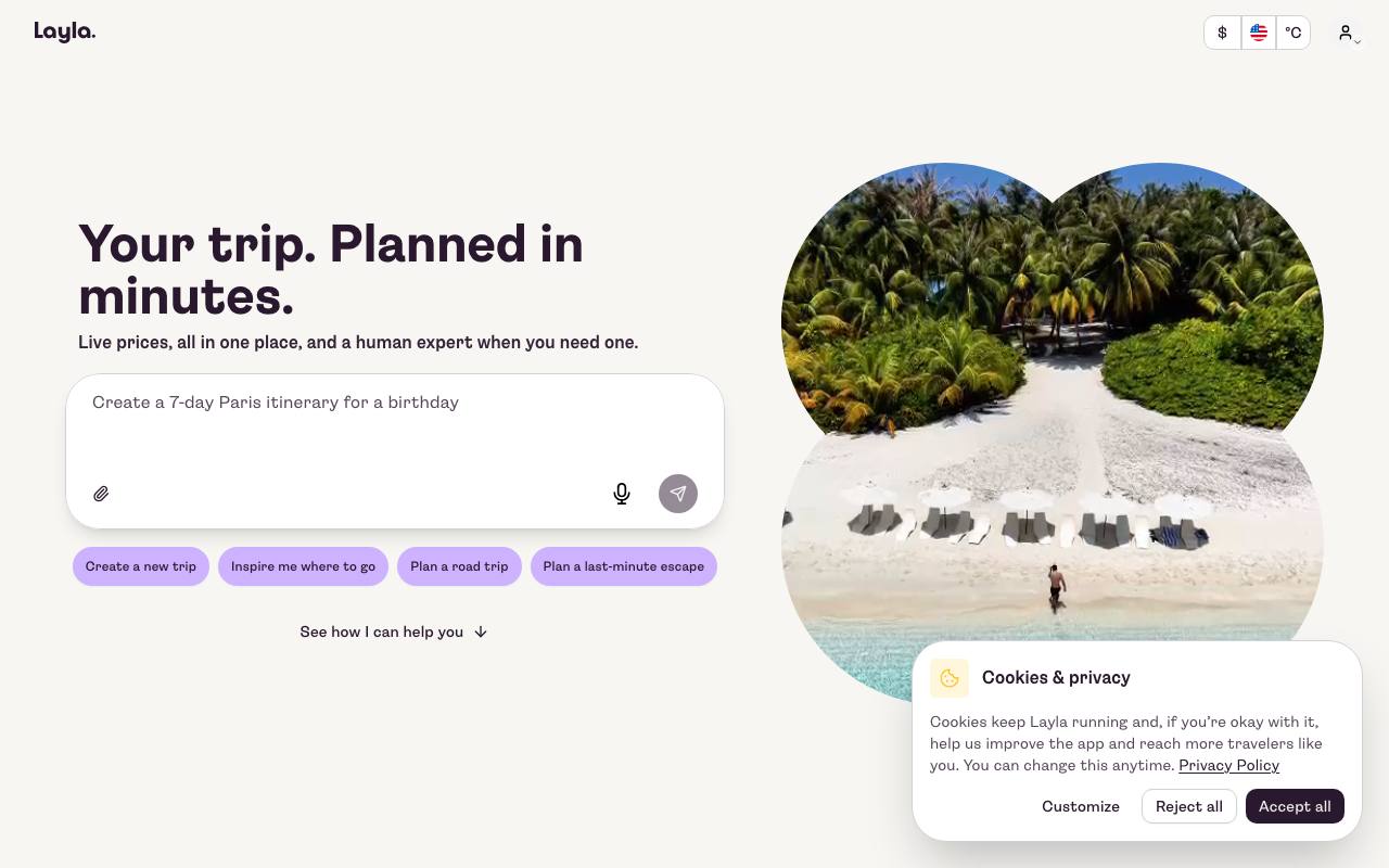 Roamaround screenshot