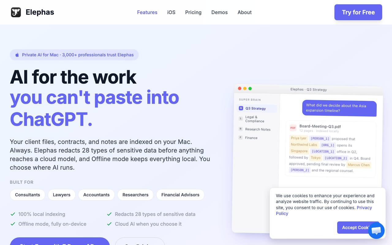 Elephas screenshot