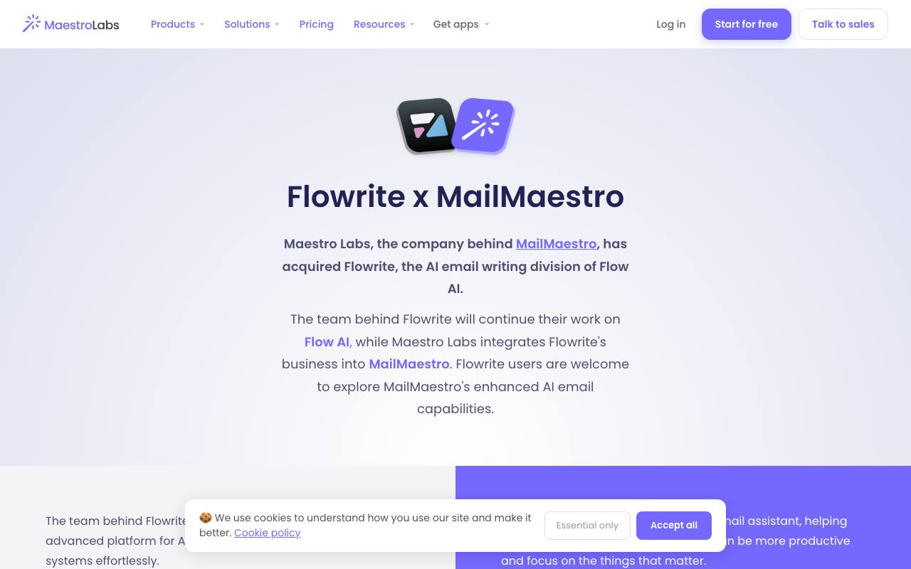 Flowrite screenshot