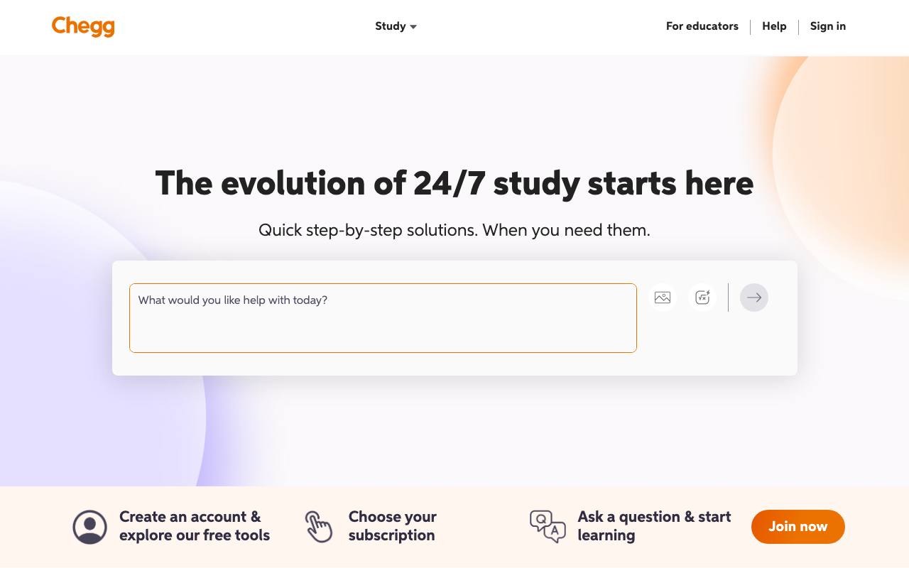 CheggMate screenshot