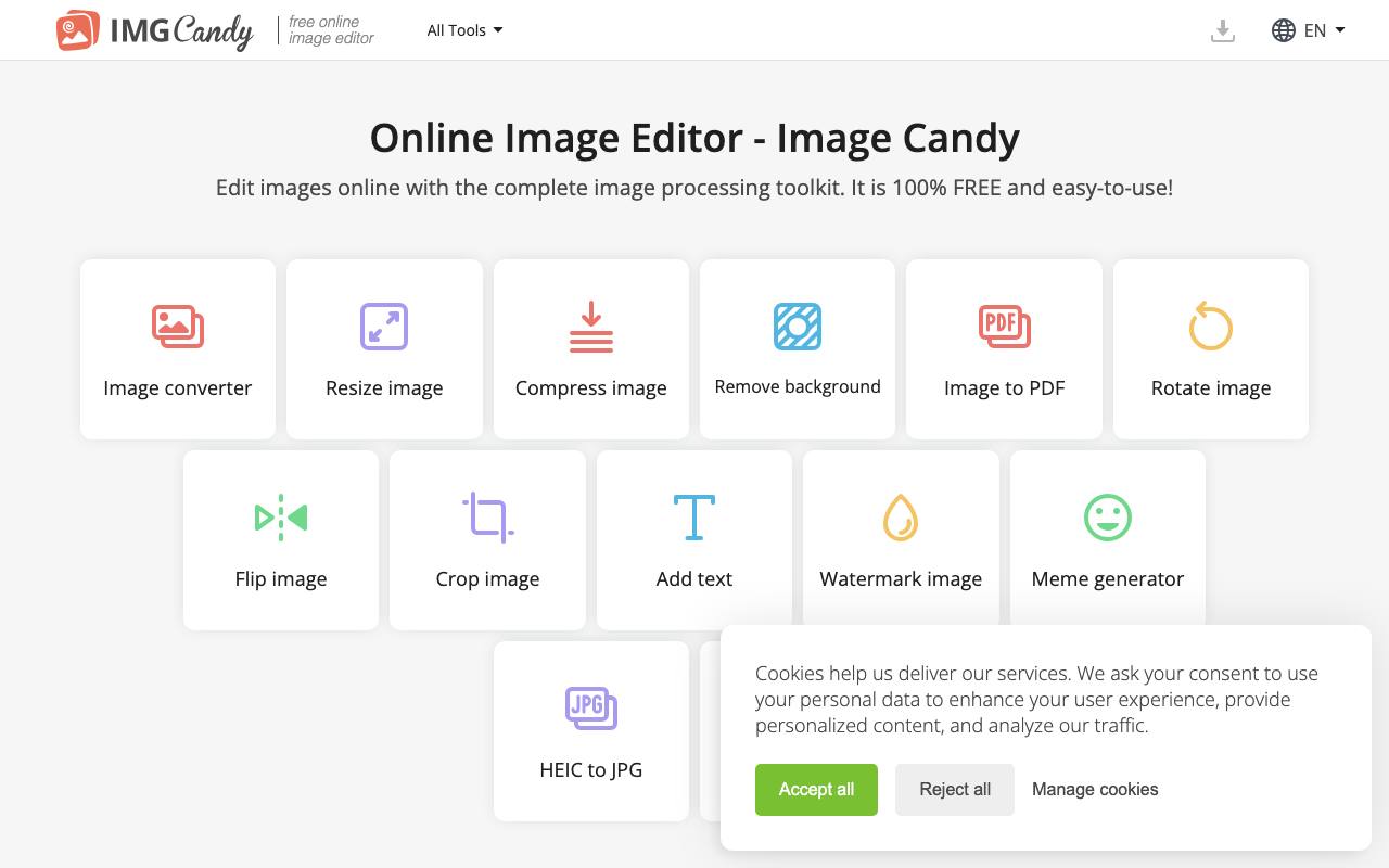 Image Candy screenshot