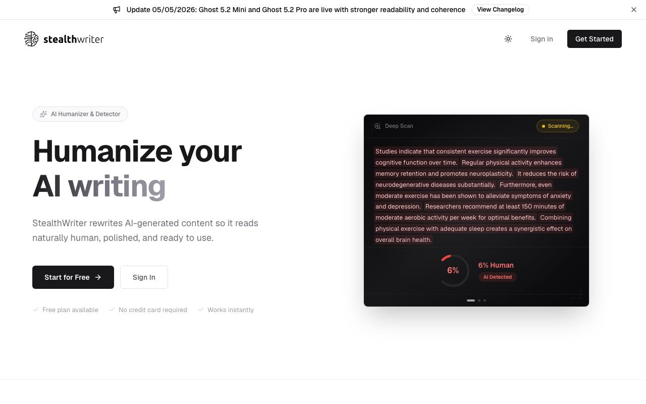 Stealth Writer screenshot