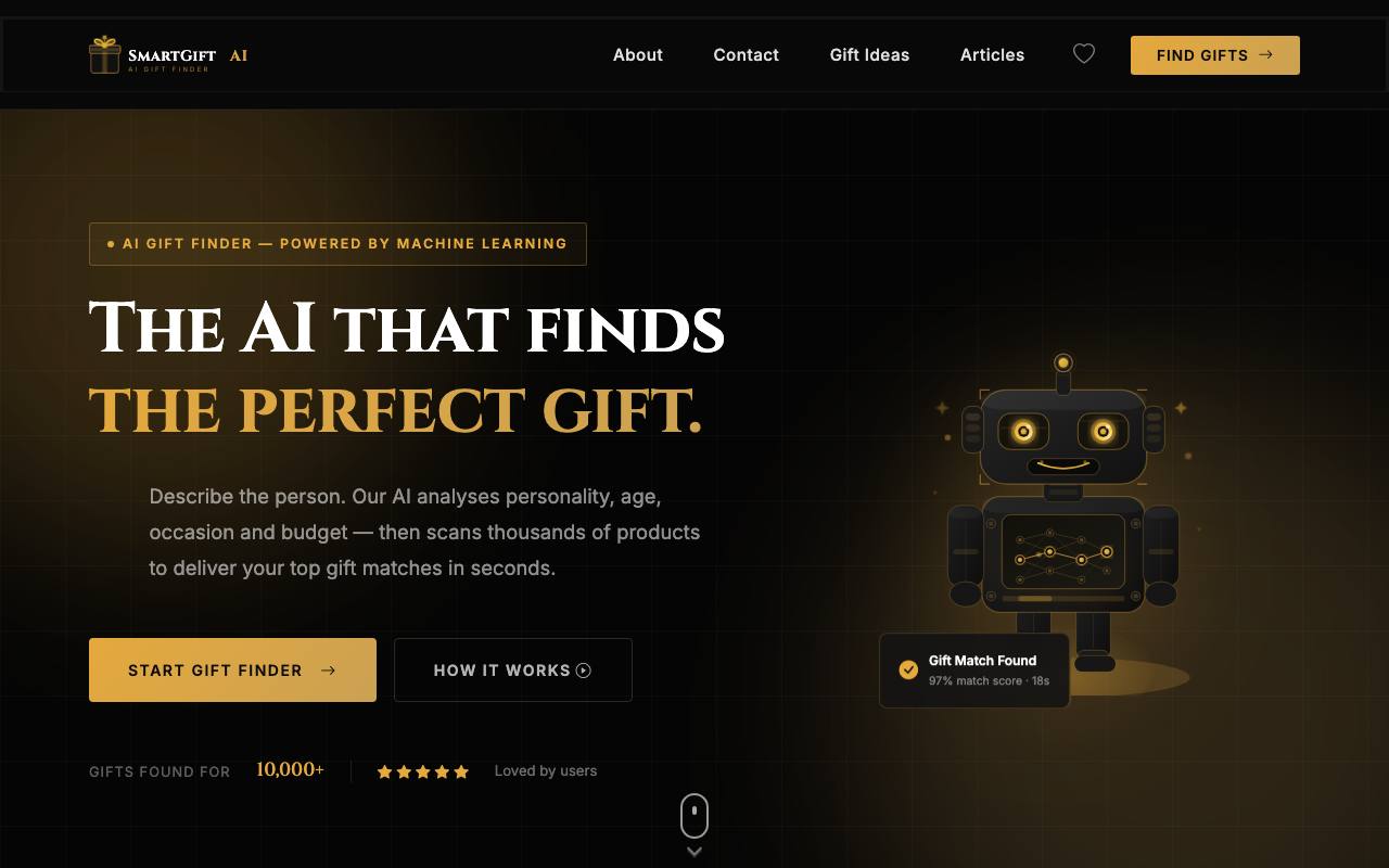 Smart Gift AI screenshot