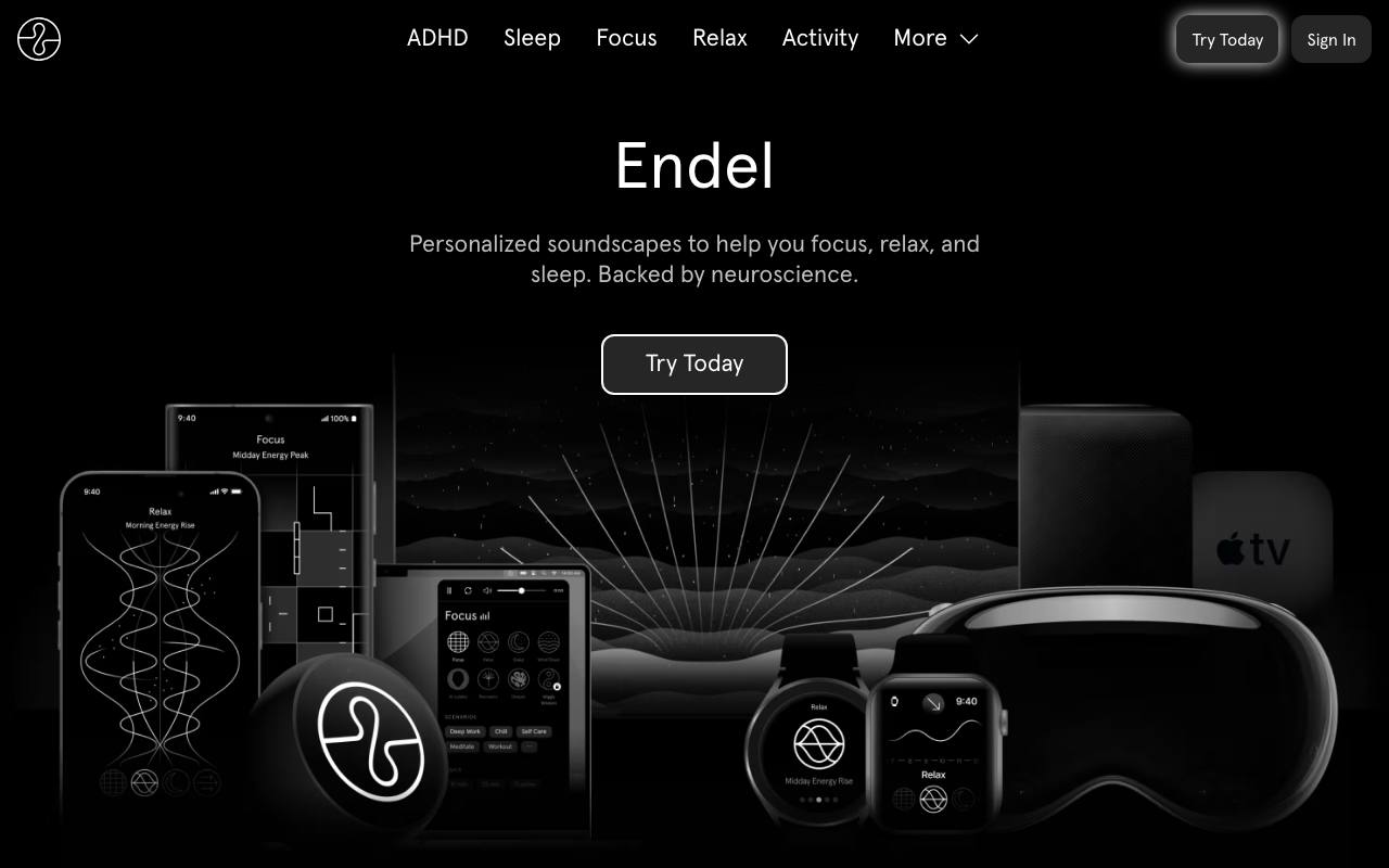 Endel screenshot