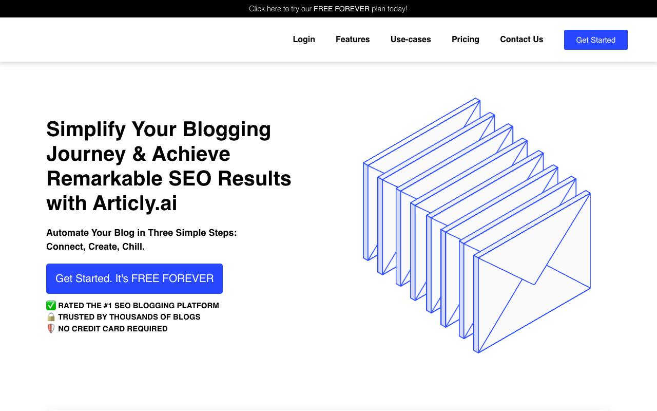 Articly screenshot
