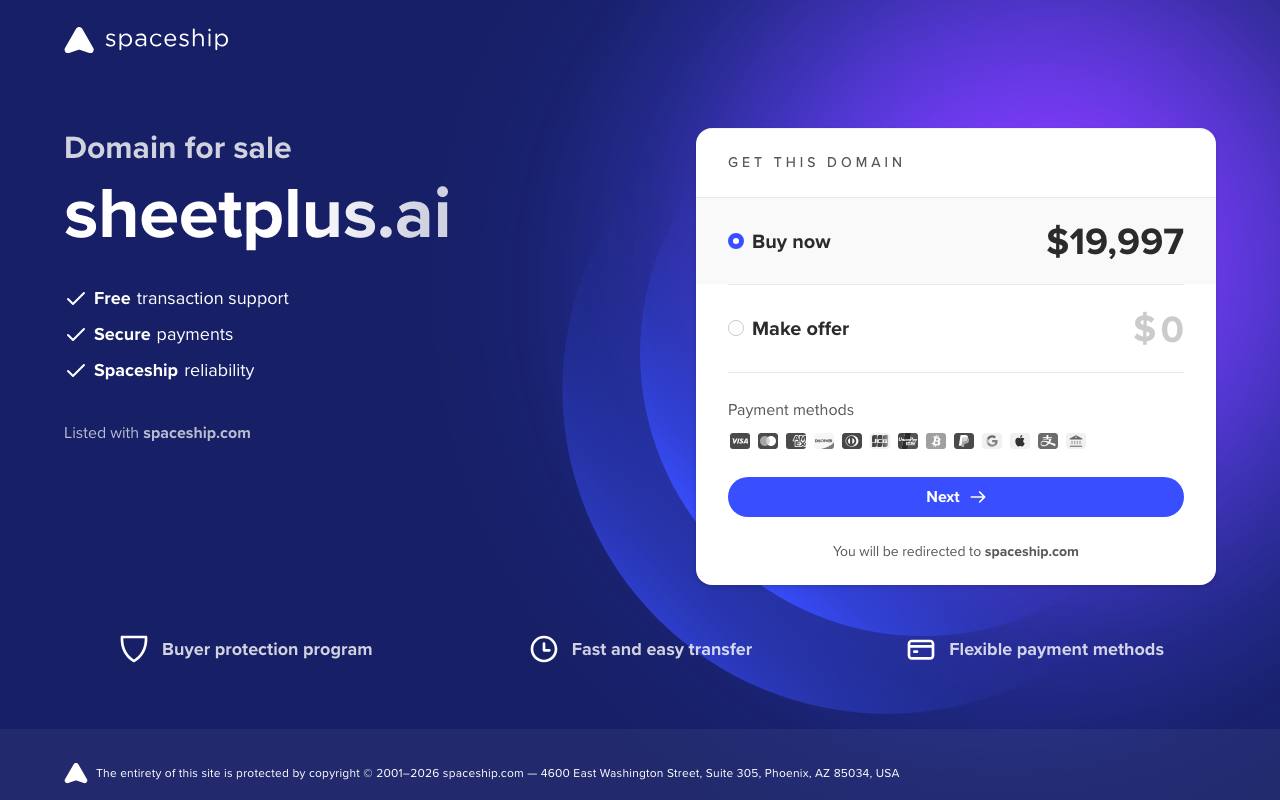 Sheet+ screenshot