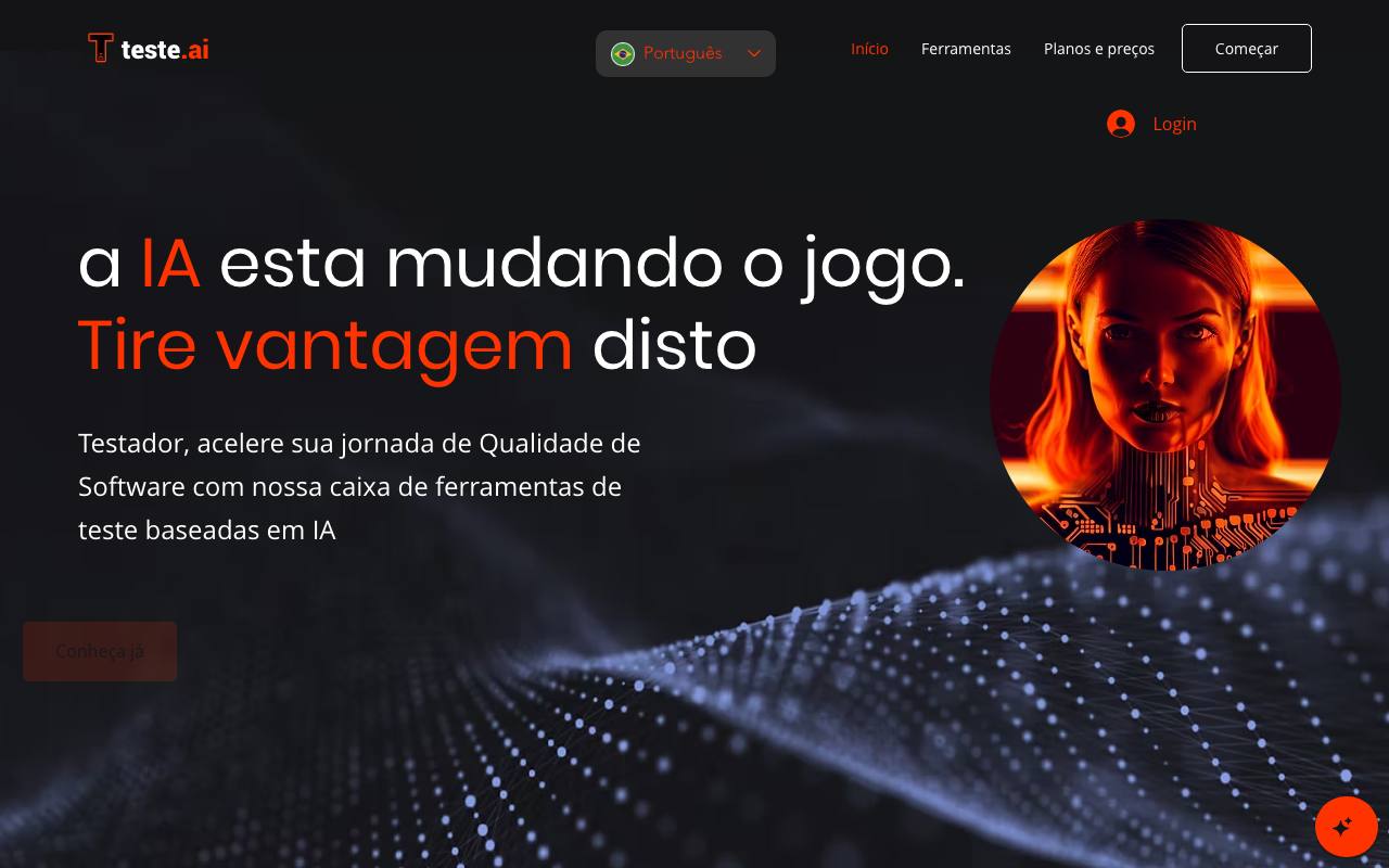 Teste AI screenshot