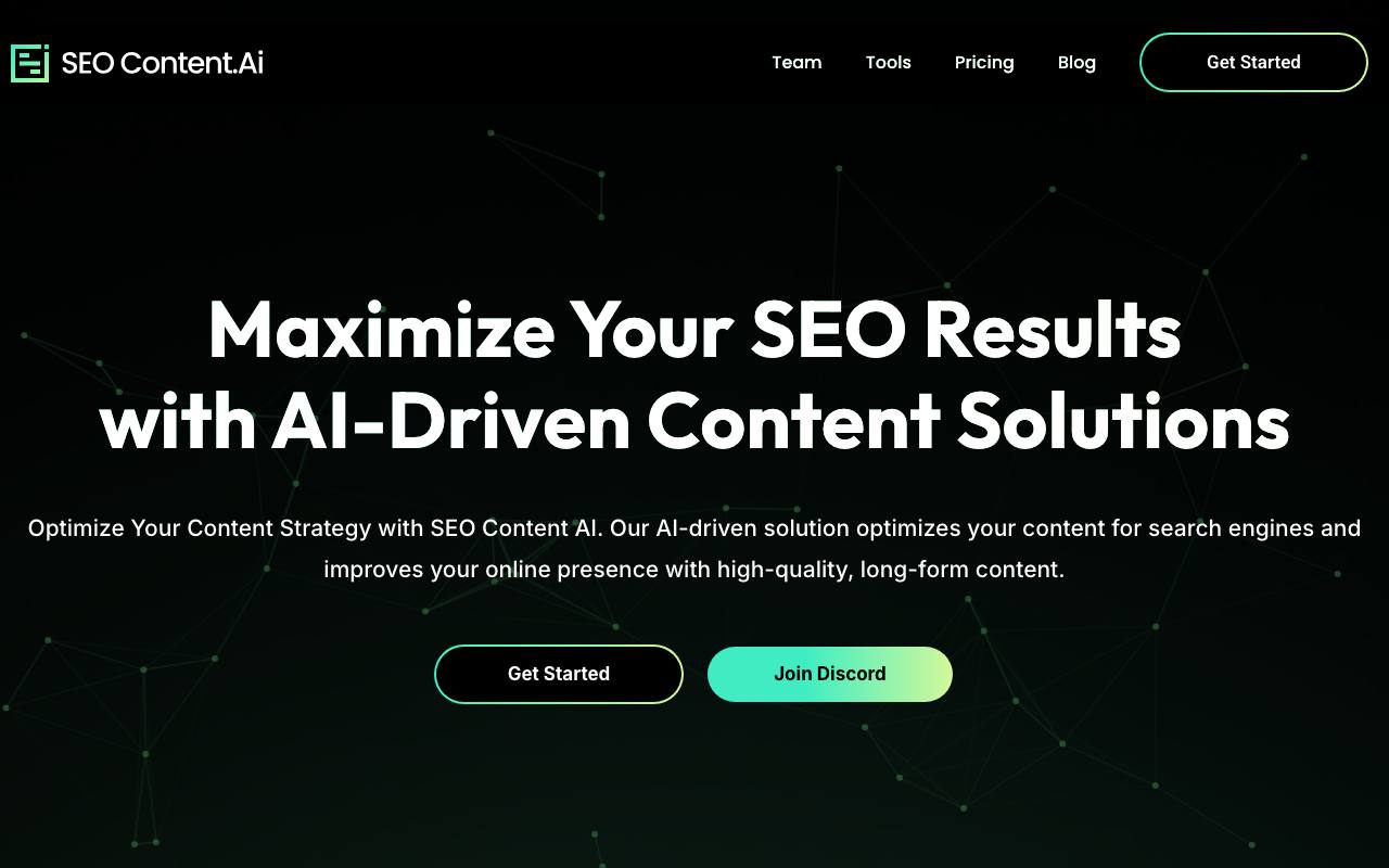SEO Content AI screenshot