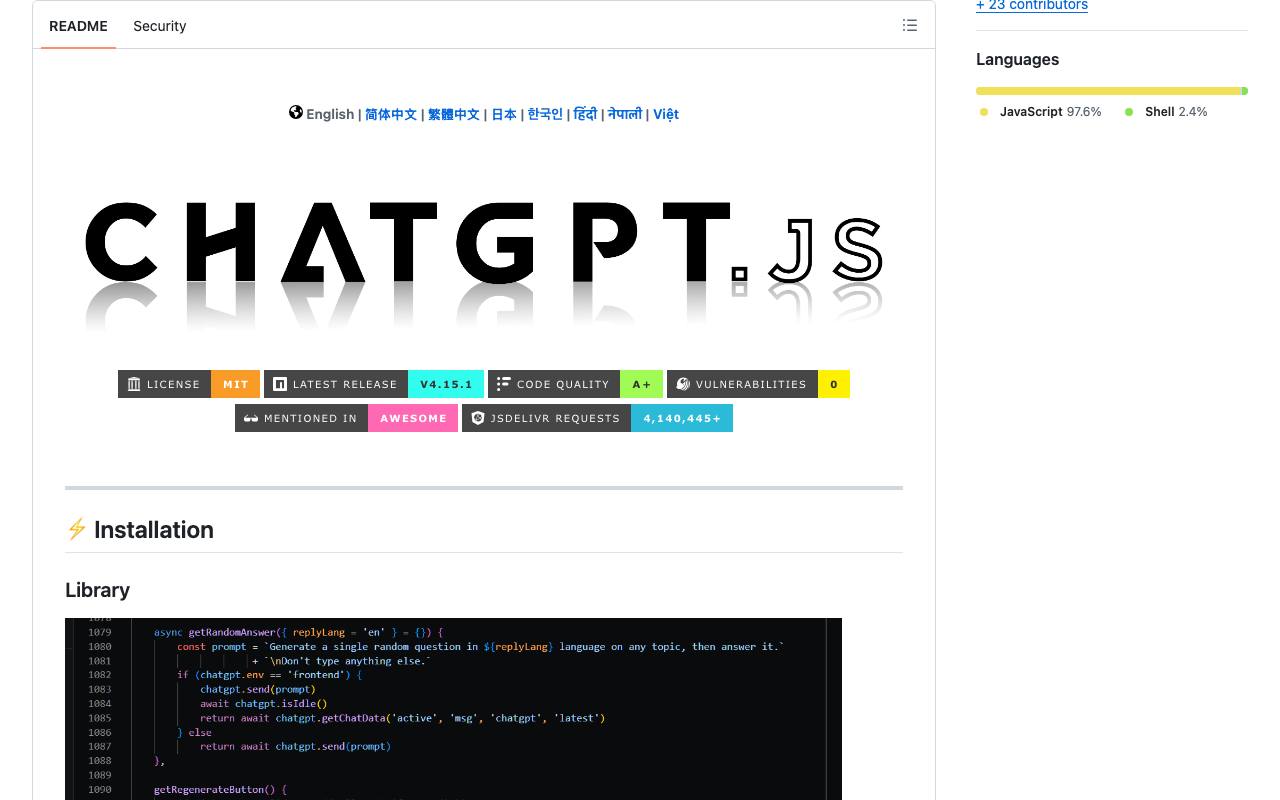 Chatgpt.js screenshot