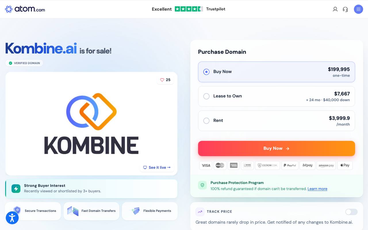 Kombine AI screenshot