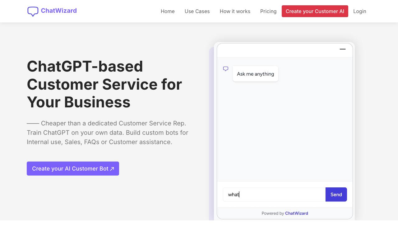 ChatWizard screenshot