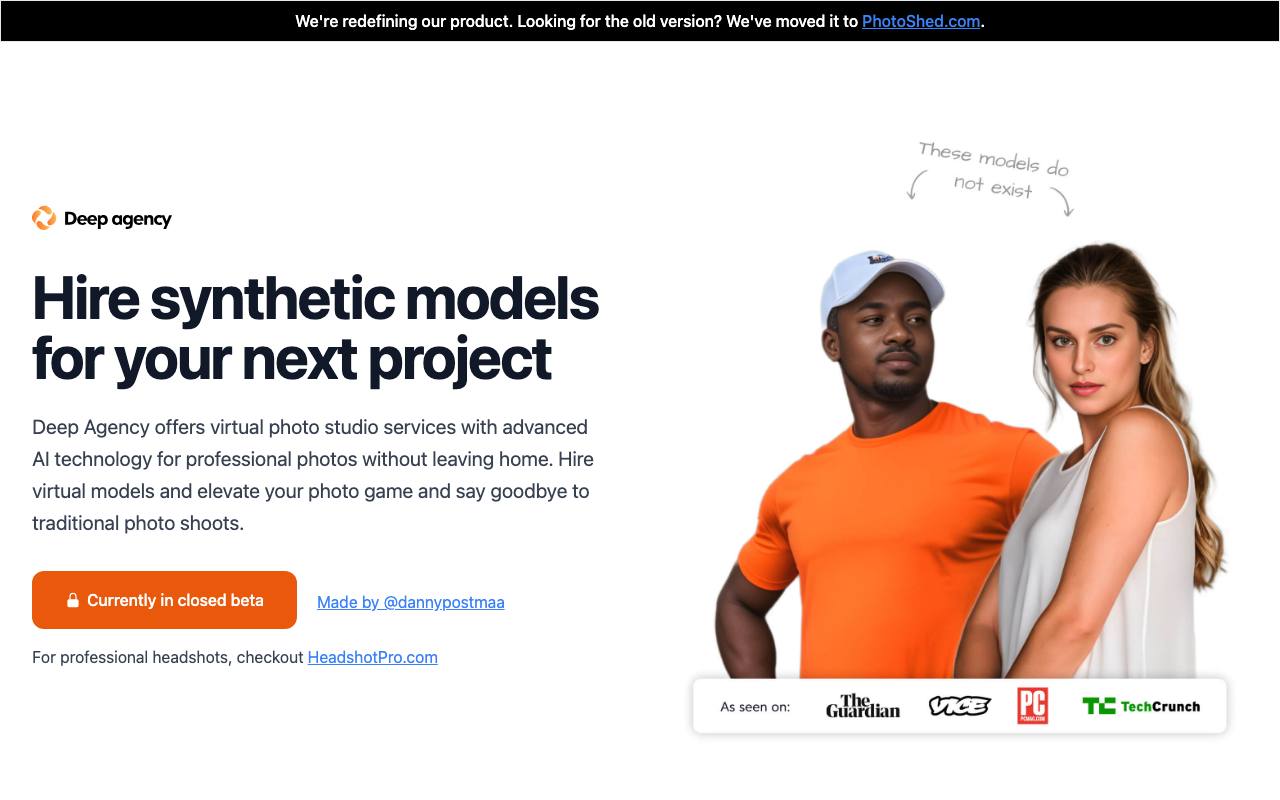 DeepAgency screenshot
