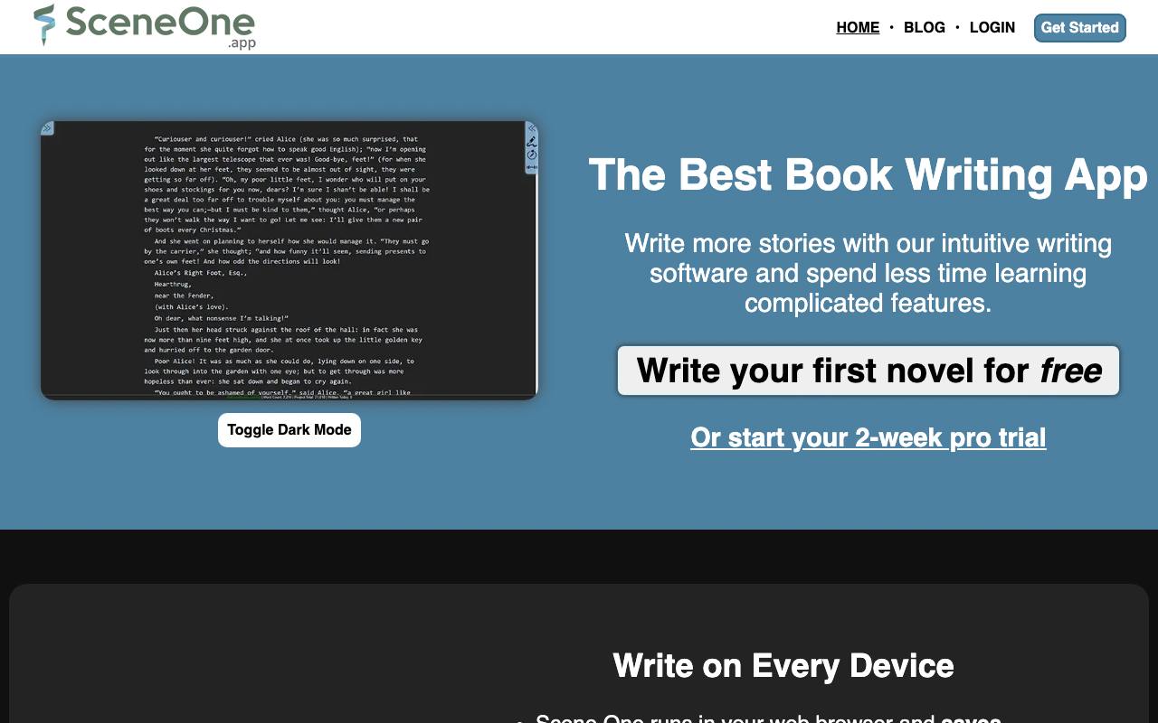 Scene One screenshot