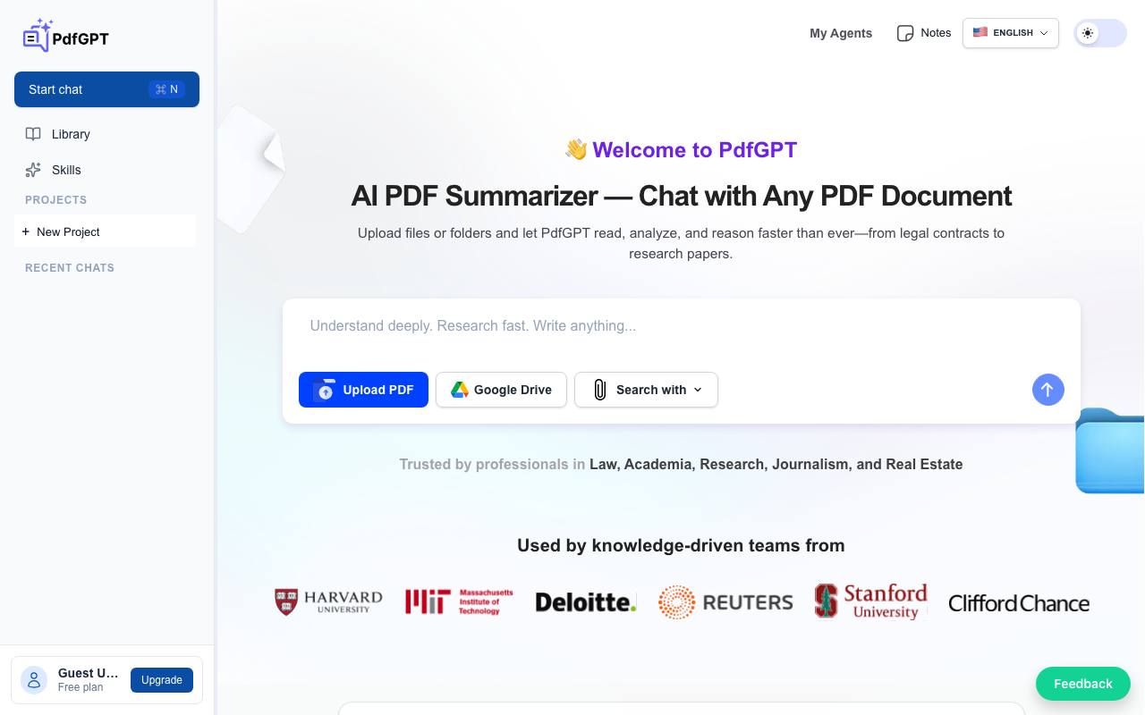 PDF GPT screenshot