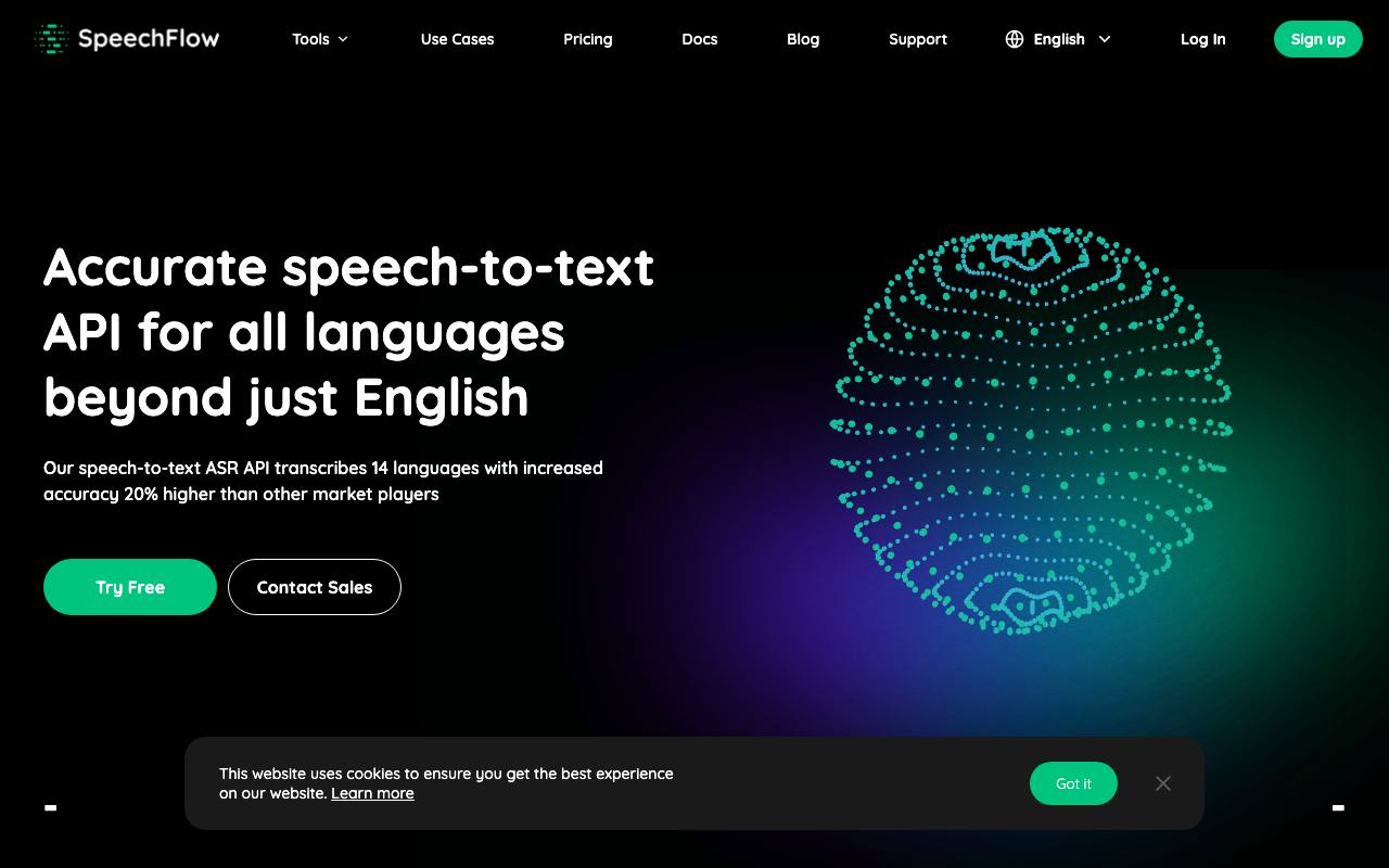 SpeechFlow screenshot
