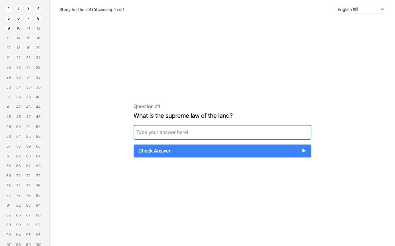 StudyforCitizenship screenshot