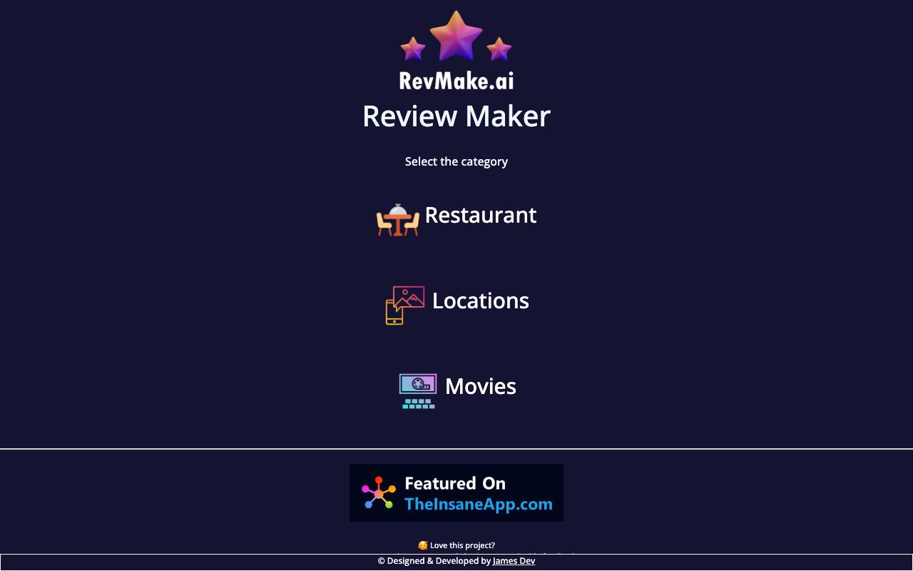 RevMakeAI screenshot