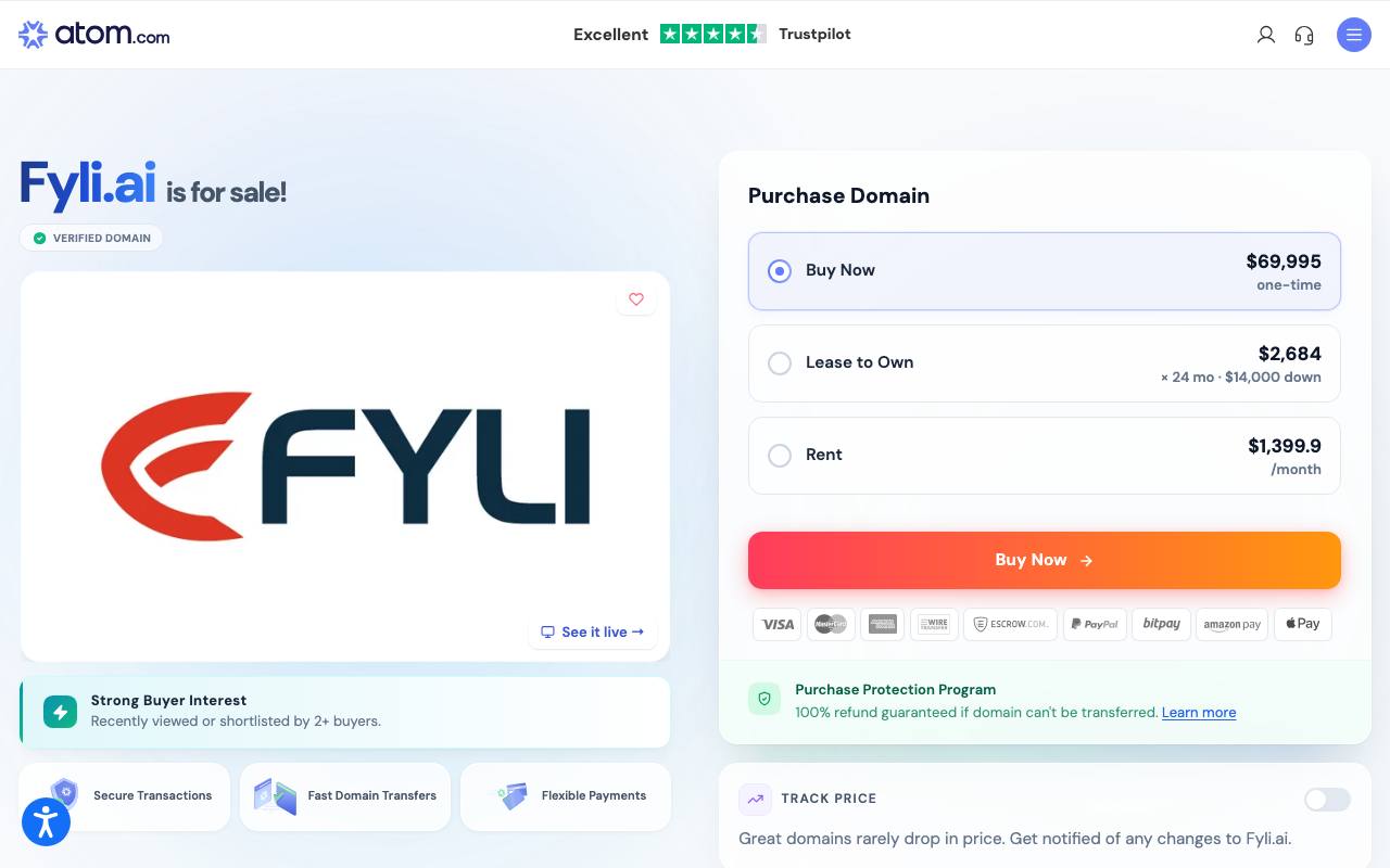 Fyli screenshot