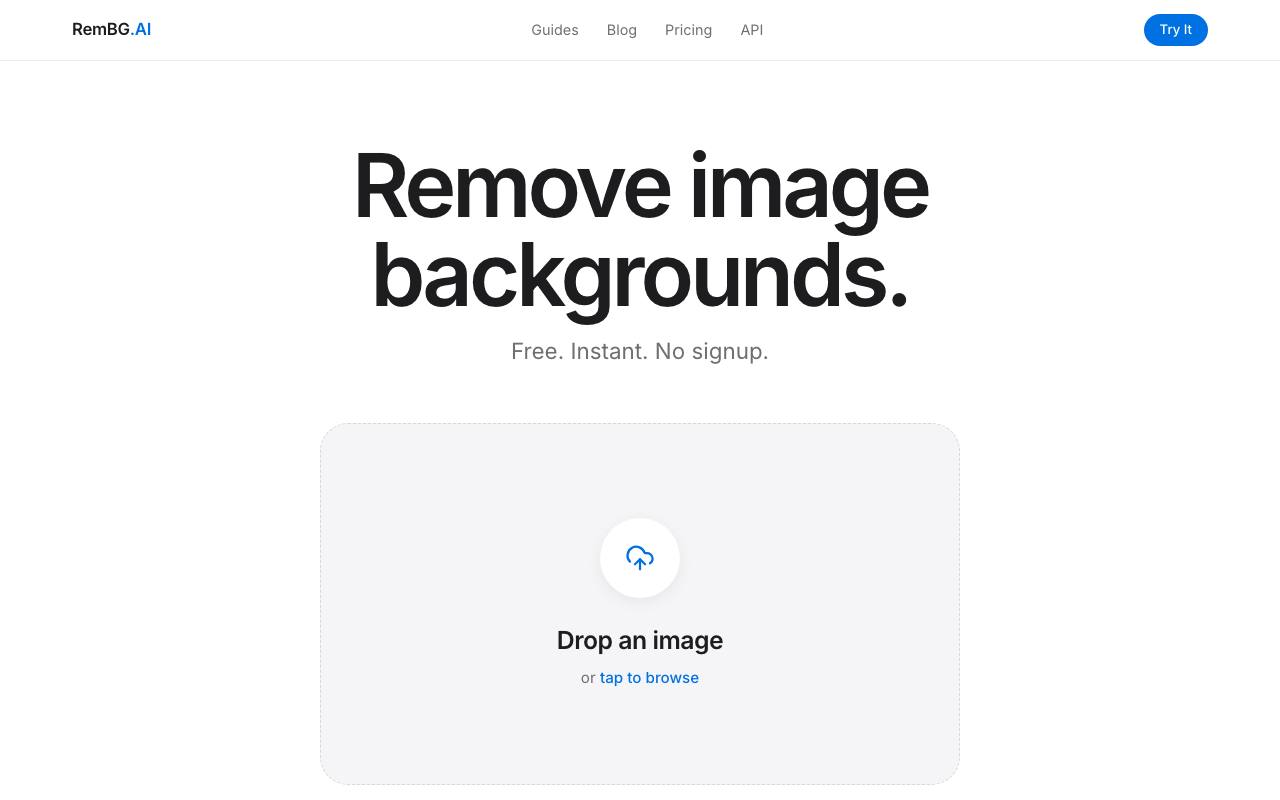 RembgAI screenshot