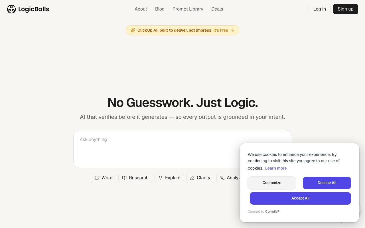 Logicballs screenshot