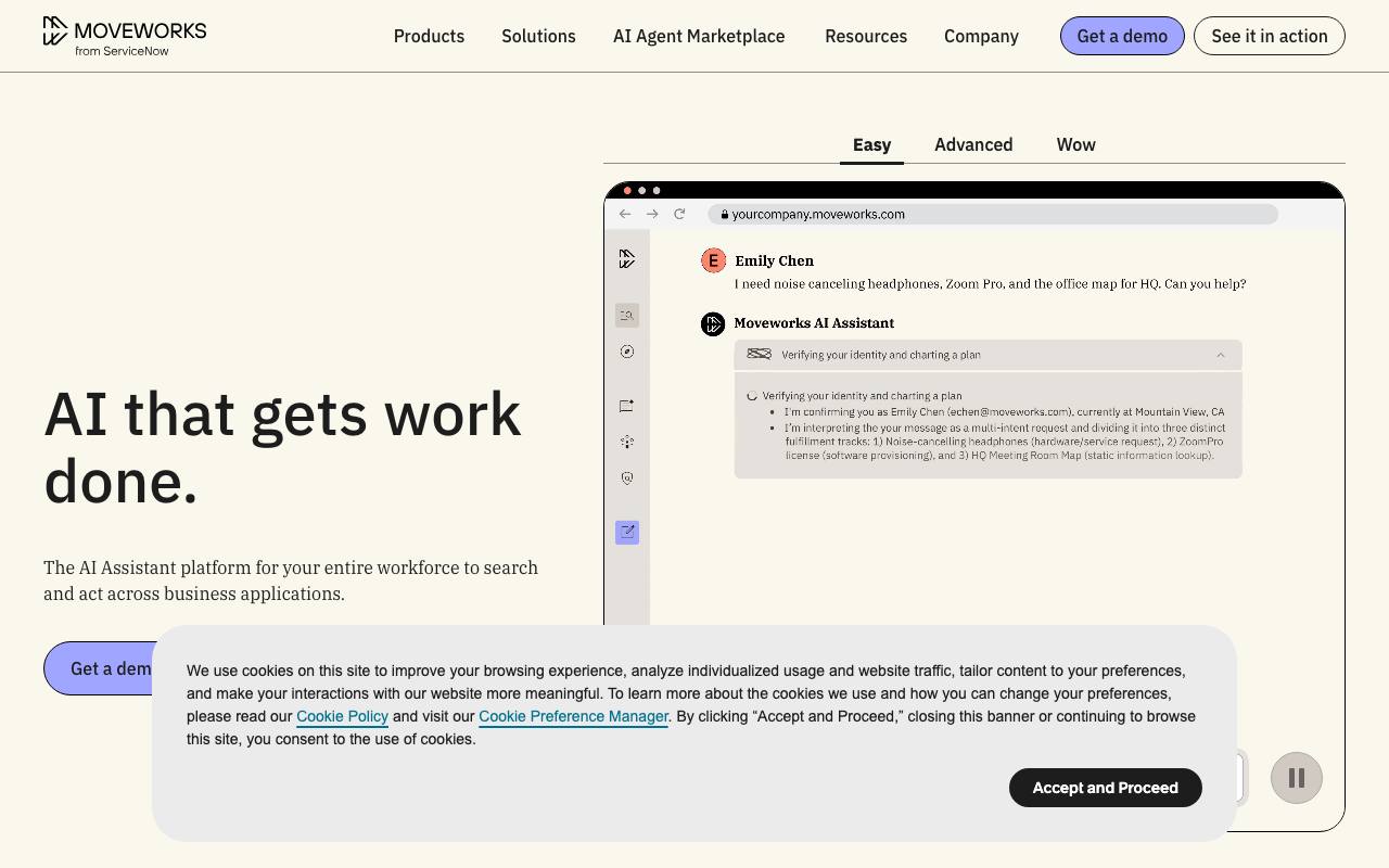 Moveworks screenshot